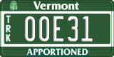 Vermont, Apportioned (12A34)