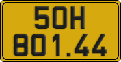 License plate of Vietnam, Commercial vehicles