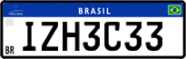 License plate of Brazil, Private owners (Mercosul)