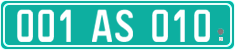 License plate of Georgia, Diplomatic