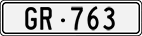 License plate of Switzerland, Cars