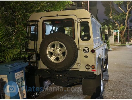 GBE 3181 R, Land Rover Defender