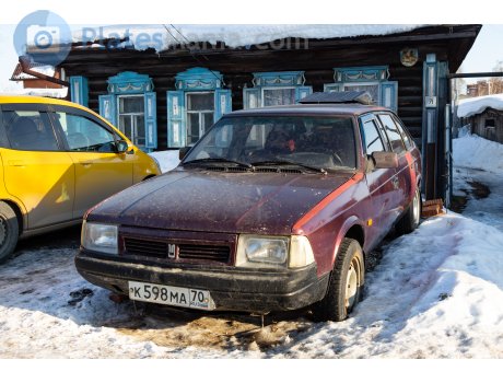 к598ма70, Moskvich (AZLK) 2141