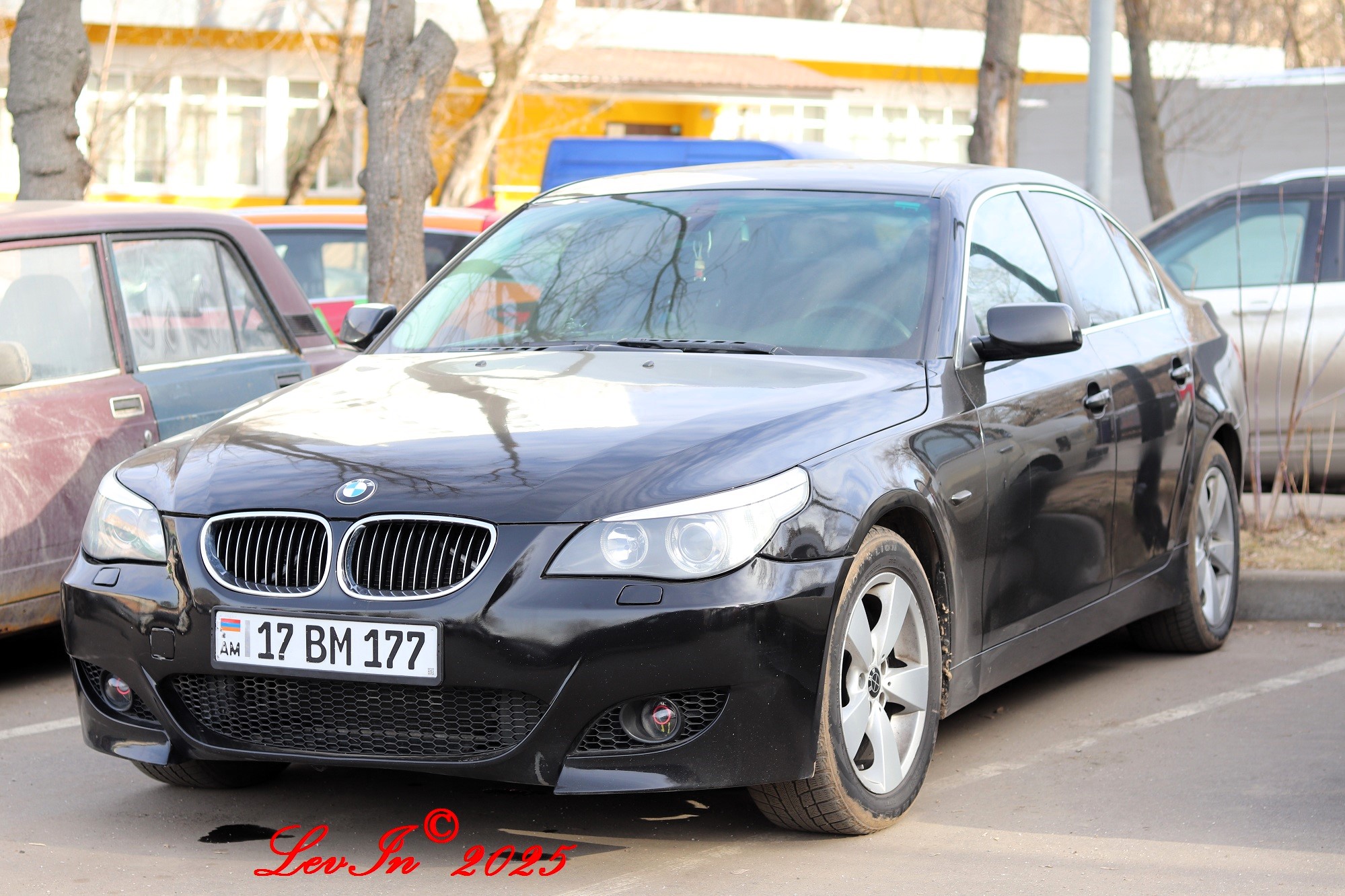 17 BM 177, BMW 5 Series 5th gen Sedan (E60), 2003–2010