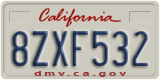 California, Passenger Car (1ABC234)