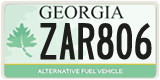 Georgia, Specialty plates