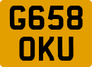 License plate of the United Kingdom, 1983 year system