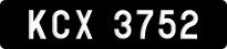 License plate of Malaysia, A(BC) 1(234)