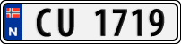License plate of Norway, Trailers, motorcycles, special vehicles