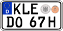 German license plate, Plates for oldtimers (type 