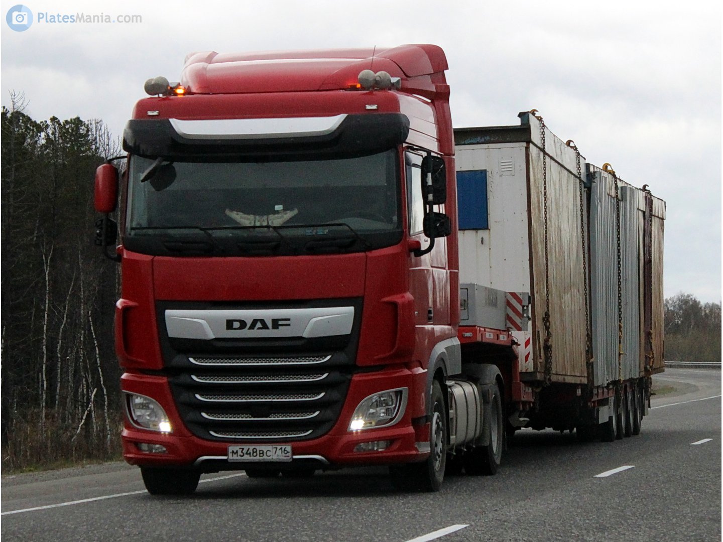 м 348 вс 716, DAF XF 4th gen, facelift, 2017–