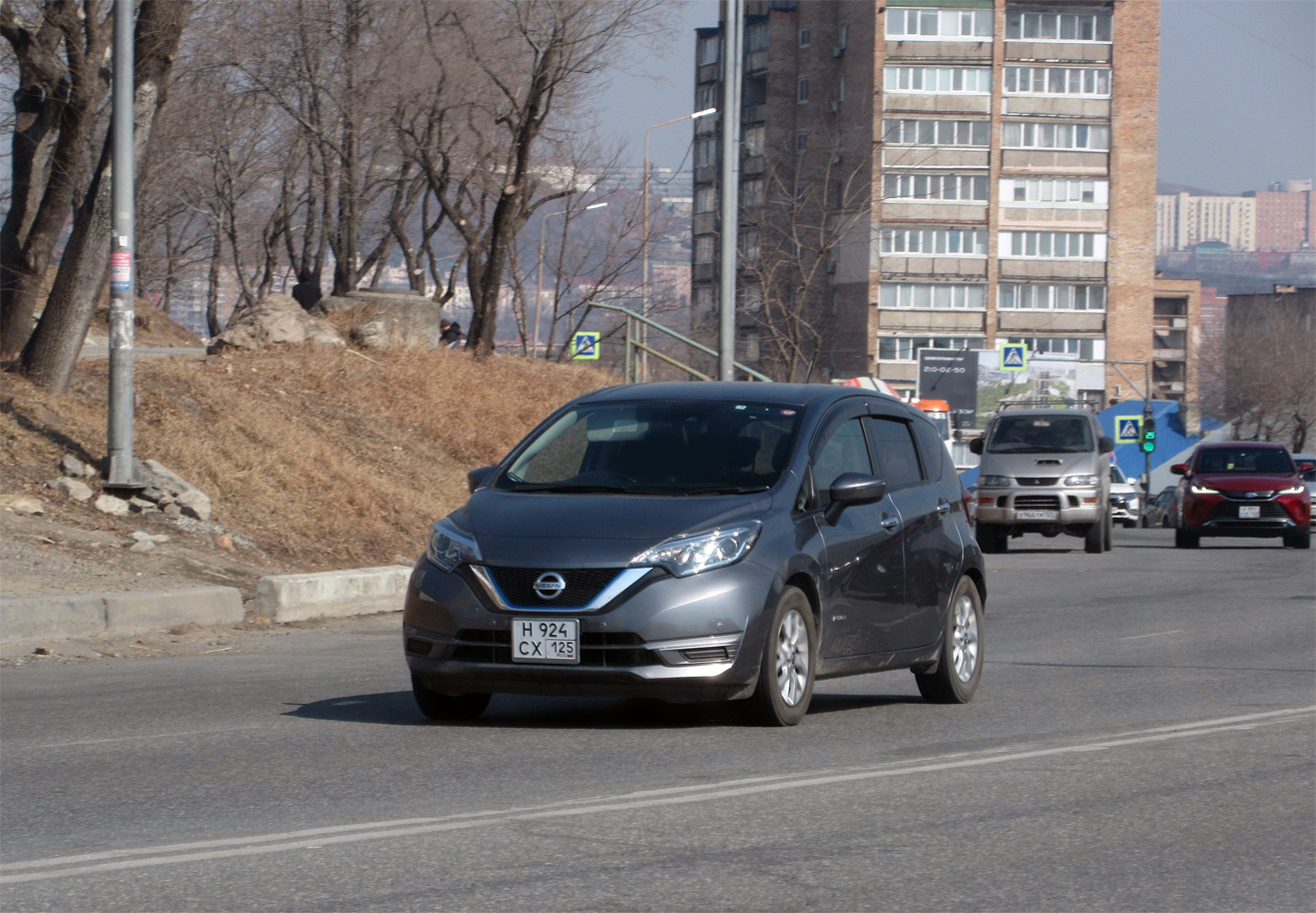 н 924 сх 125, Nissan Note 2nd gen (E12), 2012–2020