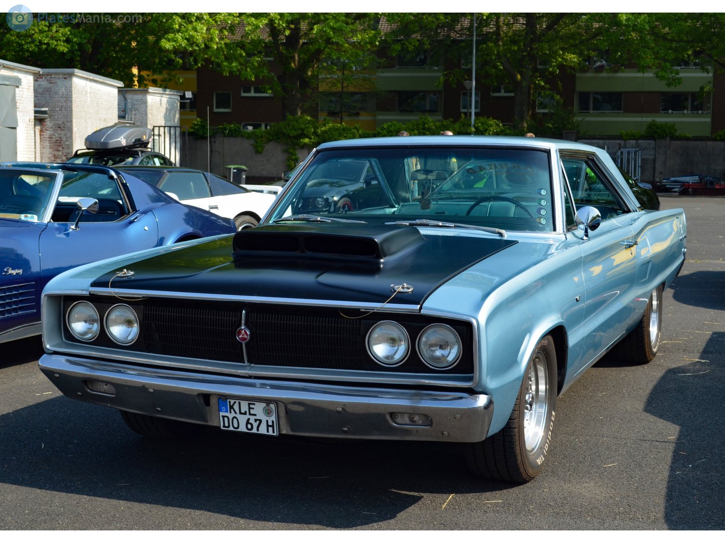 KLE DO 67 H, Dodge Coronet 5th gen 1967 2-door Sedan (21; CW; B-body), 2nd facelift, 1966–1967