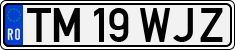 License plate of Romania, Regular plates