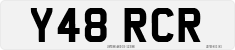 License plate of the United Kingdom, 1983 year system