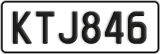 License plate of New Zealand, ABC1(23)