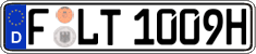 German license plate, Plates for oldtimers (type 