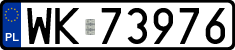 License plates of Poland, Regular car plates