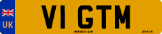 License plate of the United Kingdom, 1983 year system