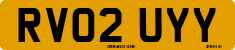 License plate of the United Kingdom, 2001 year system