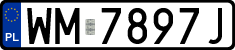 License plates of Poland, Regular car plates