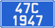 License plate of Vietnam, Government and public administrations