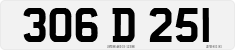 License plate of the United Kingdom, Diplomatic