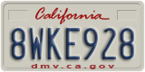 California, Passenger Car (1ABC234)