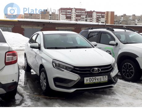 у009ке51, Lada (VAZ) Vesta