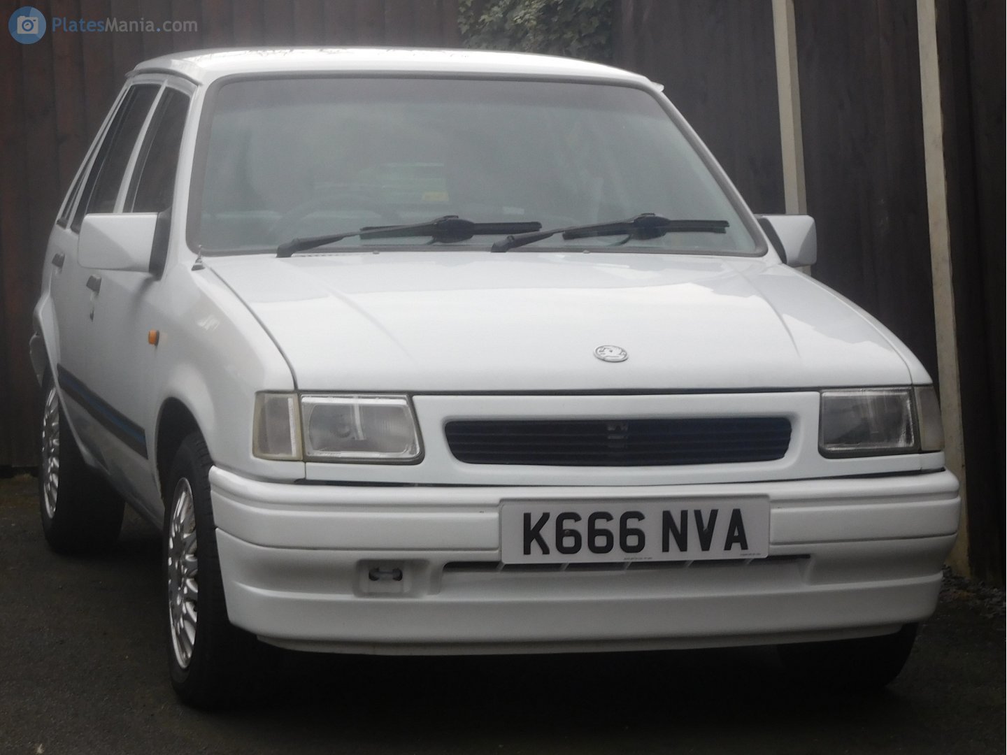 K666NVA, Vauxhall Nova 1st gen 5-door Hatch (A; S83), 1984–1993