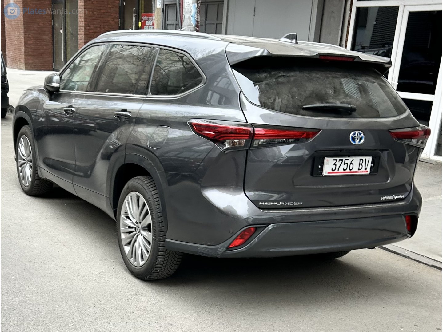 3756 BV, Toyota Highlander 4th gen (XU70), 2019–