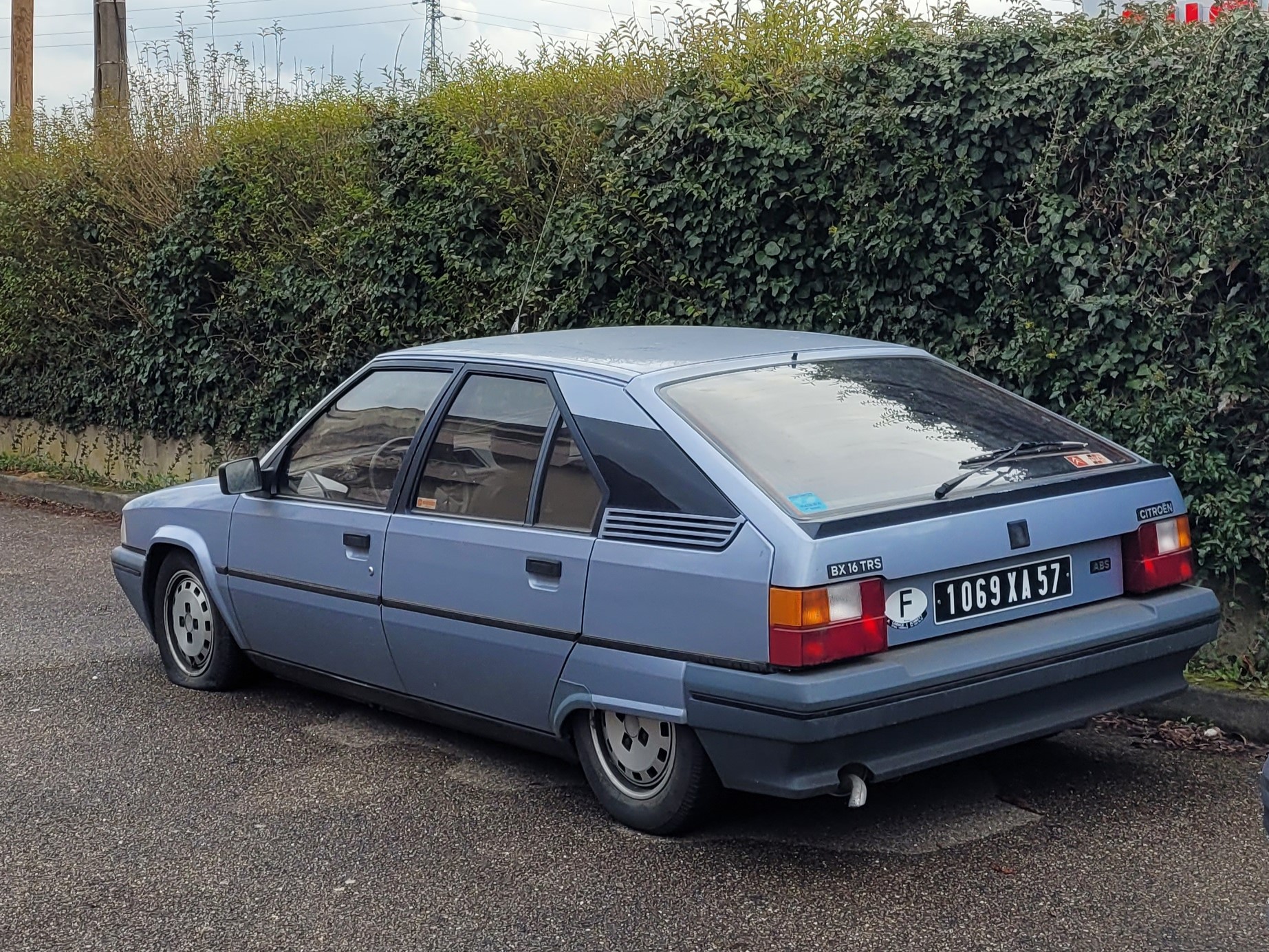 1069 XA 57, Citroёn BX 1st gen Hatch (XB), 1982–1993