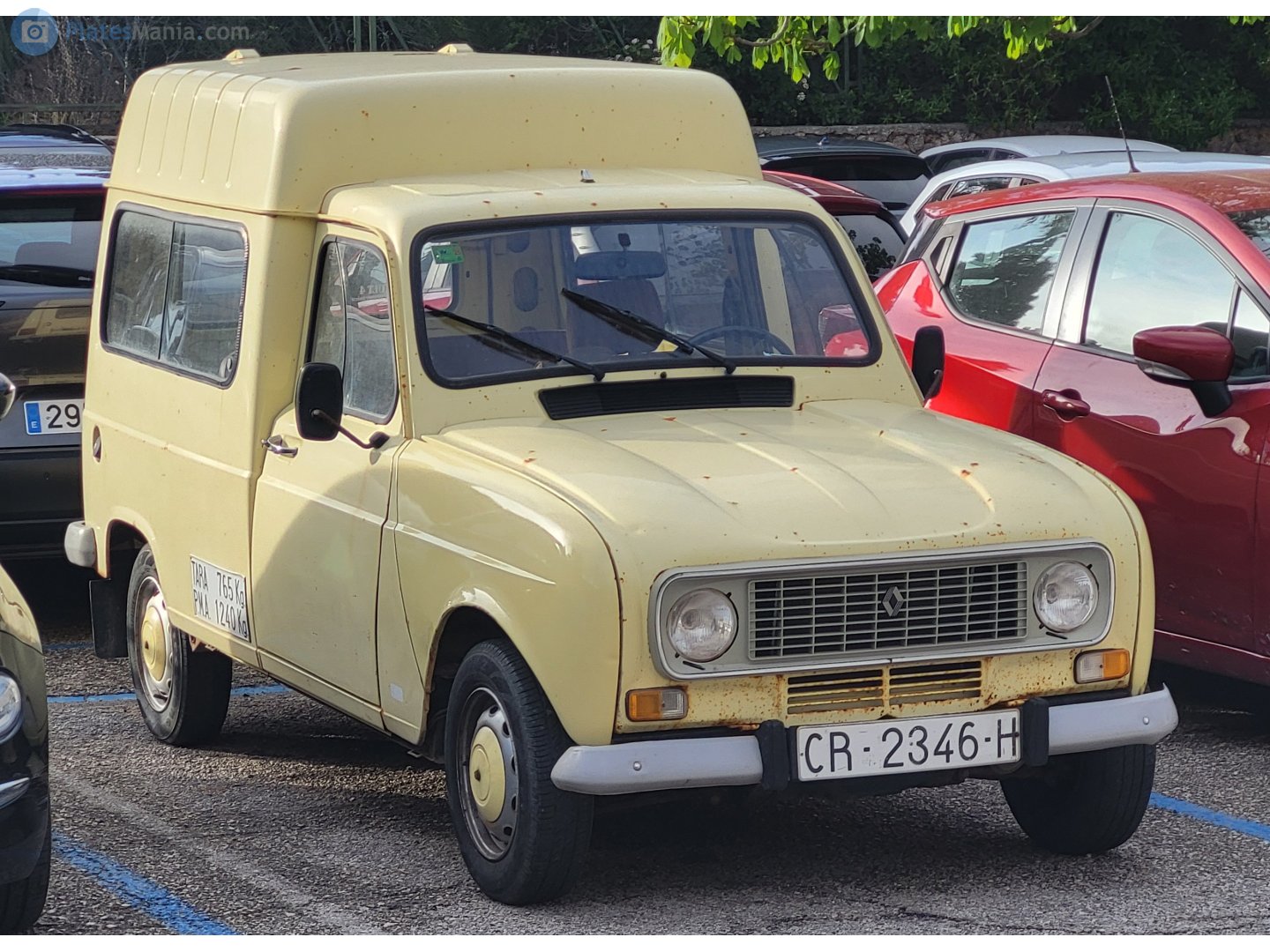 CR 2346 H, Renault 4 1st gen F4/F6 Fourgonnette (112), 1961–1988