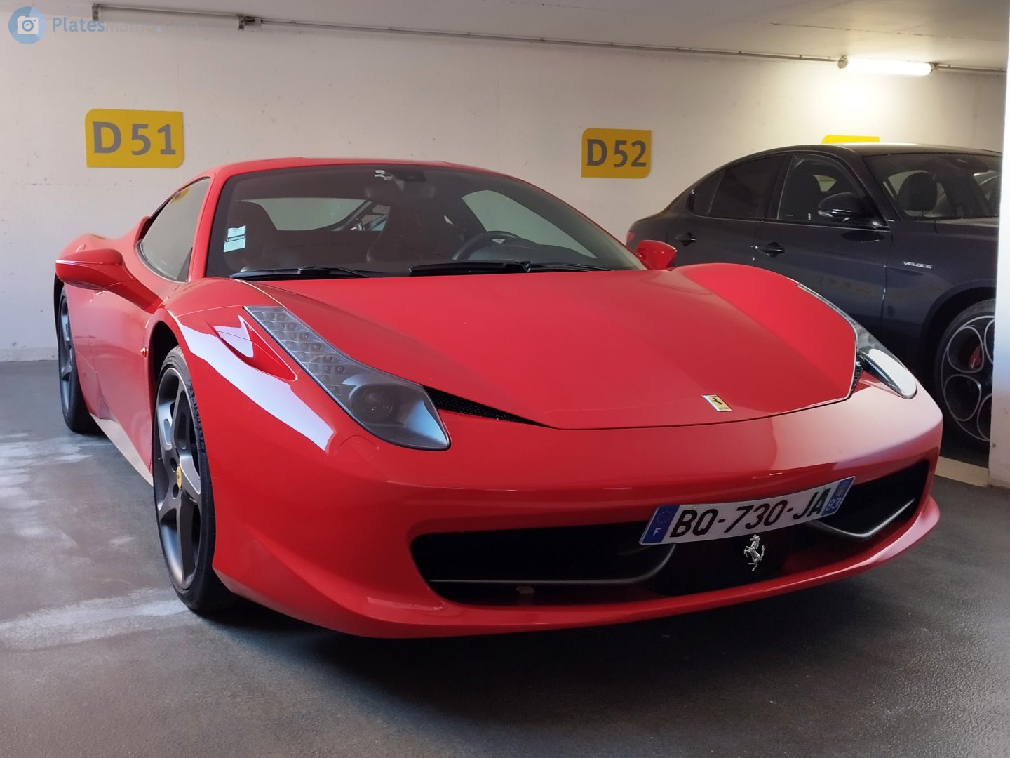 BQ-730-JA, Ferrari 458 1st gen Italia (F142), 2009–2015