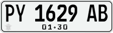 License plate of Indonesia, Regular plates