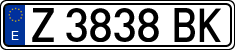 License plates of Spain, 1971 year series