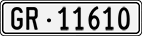 License plate of Switzerland, Cars