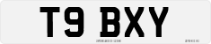 License plate of the United Kingdom, 1983 year system