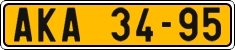 License plate of the Czech Republic, Commercial vehicles (1960)