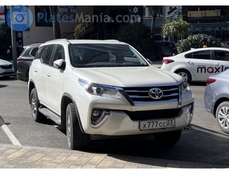 х777сс23, Toyota Fortuner