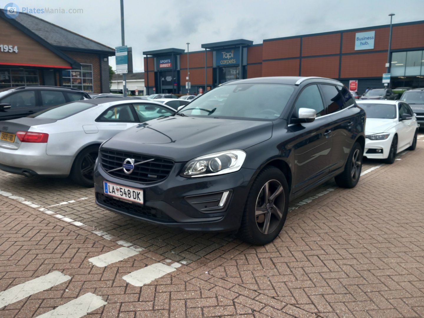 LA 548 DK, Volvo XC60 1st gen (156), facelift, 2013–2017