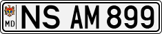 License plate of Moldova, Cars (1992)