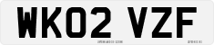License plate of the United Kingdom, 2001 year system