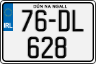 License plate of Ireland, Regular plates