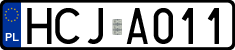License plates of Poland, Authorities
