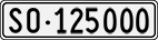 License plate of Switzerland, Cars