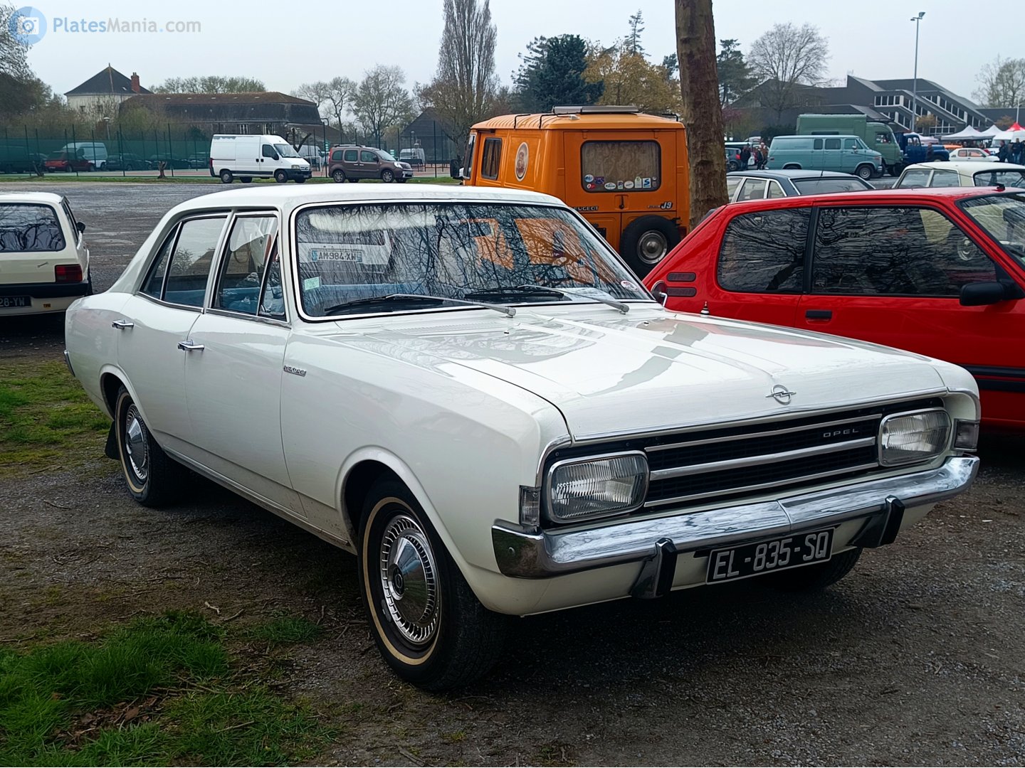 EL-835-SQ, Opel Rekord 3rd gen 4-door Sedan (C), 1966–1971