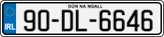License plate of Ireland, Regular plates