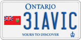 Ontario, Vanity Plates