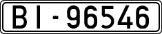 License plates of Spain, 1900 year series
